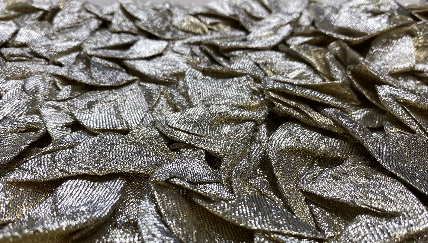 Froissage éclat de verre