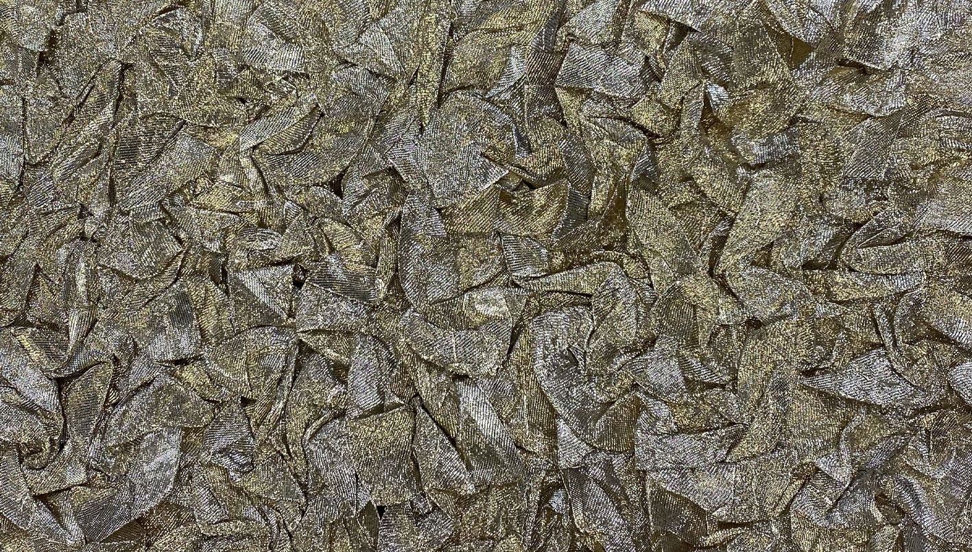 Froissage éclat de verre